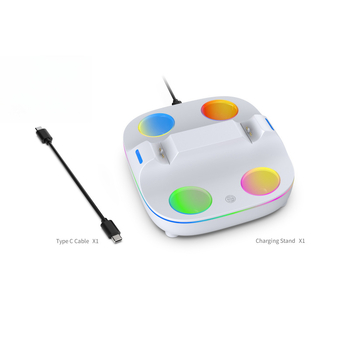 PS5 Controler Fără Fir – Stație Dublă de Încărcare cu Încărcare Rapidă, ABS, Model 35115