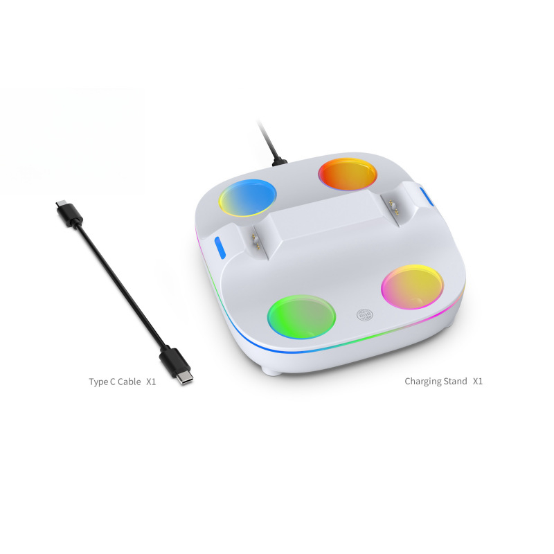 PS5 Controler Fără Fir – Stație Dublă de Încărcare cu Încărcare Rapidă, ABS, Model 35115