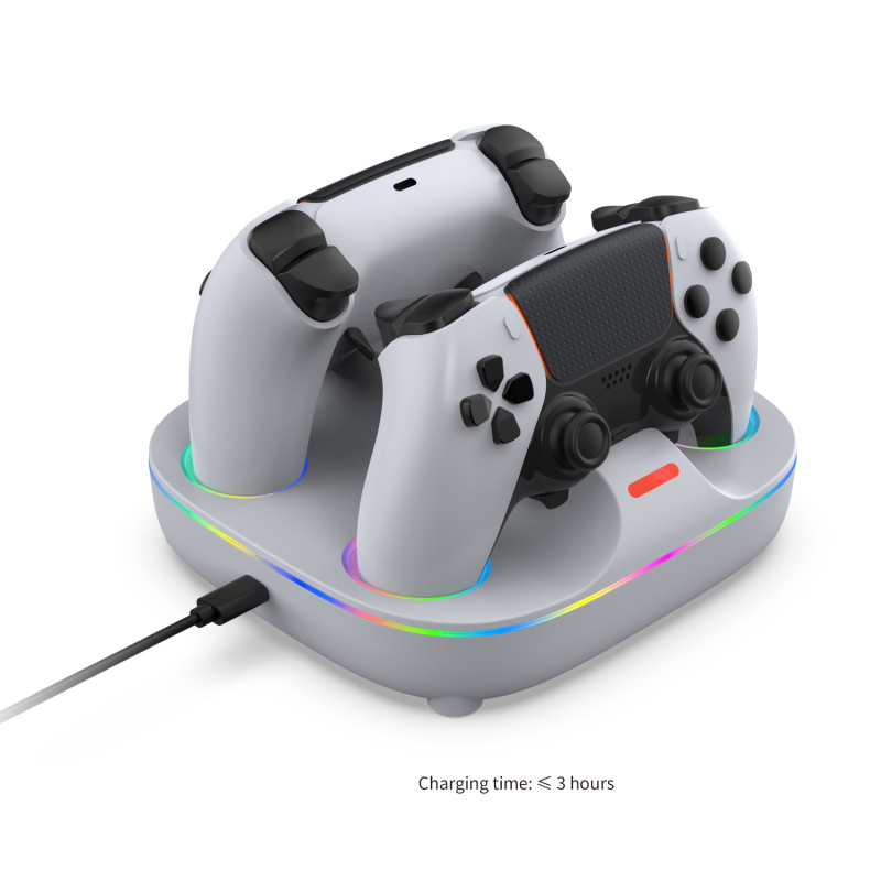 PS5 Controler Fără Fir – Stație Dublă de Încărcare cu Încărcare Rapidă, ABS, Model 35115
