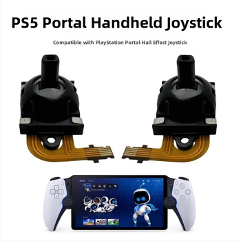 PS5 streamingový prenosný joystick pre PlayStation Portal — ľavý a pravý joystick, káblové rozhranie, kompatibilný s PS5 Portal ovládačom, plast a kov