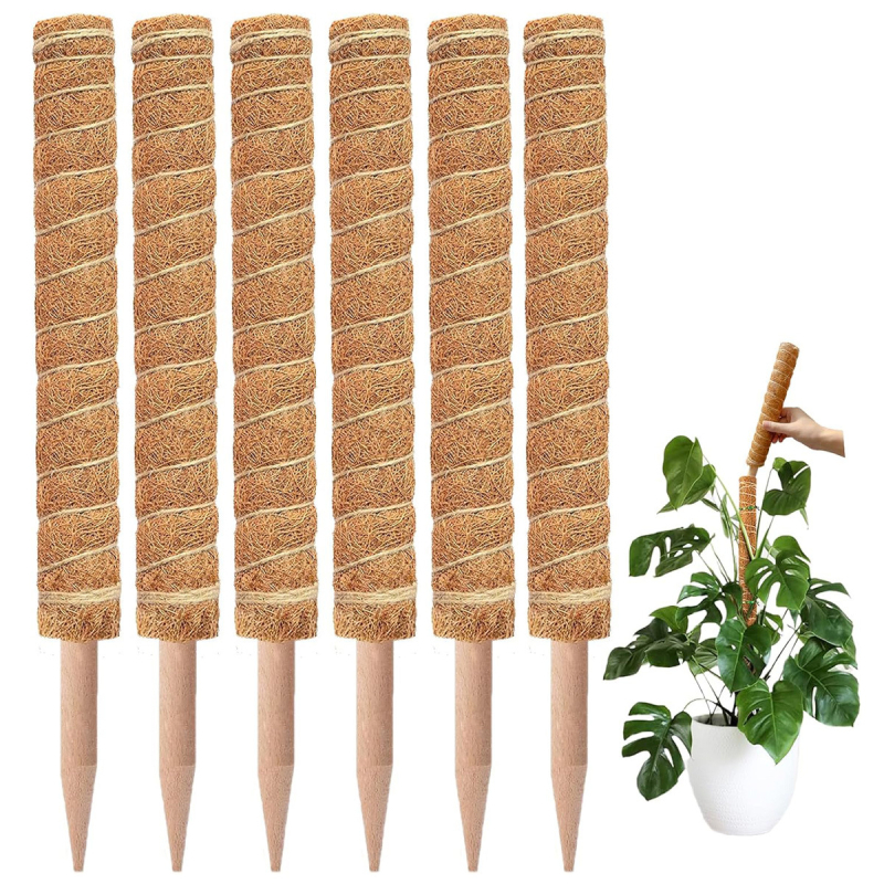 Podržak za penjačke biljke od kokosovih vlakana za unutarnju i vanjsku upotrebu (materijal: kokosovo vlakno; tip: ukrasni vrtni elementi; primjena: unutarnja i vanjska)