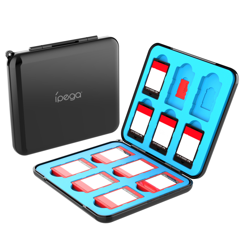 Magnetička kutija za pohranu igara 24-u-1 za Switch2/Switch/OLED – pohrana TF kartica, ABS materijal, uključuje 1 kutiju za kartice