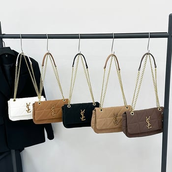 PU bőrhatású kis négyzet alakú táska, vízszintes formával, mágneszár, belső cipzáras zseb és telefontok