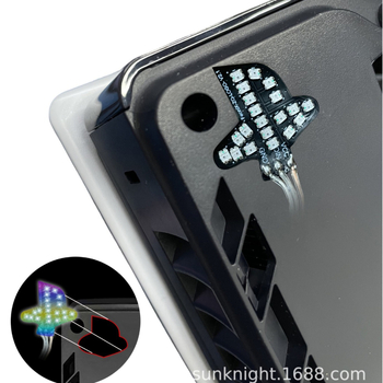 PS5 Pro Logo Svjetlo – USB Napajano Logo Atmosferska Lampa za PS5, 3.5×3.5 cm, KLFP004, kolingtech