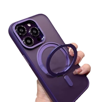 Xiangqian Suport Rotativ MagSafe pentru husă iPhone — acrilic mat, anti-cădere, rezistență la șocuri, magnetic, disipare căldură