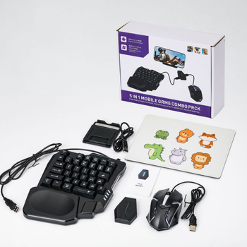 KTR-01 pretvarač tipkovnice i miša za Android — USB sučelje, Bluetooth, ABS materijal