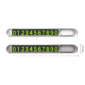 Slēgta metāla automašīnas stāvvietas plāksne, spīd, ar logotipa druku