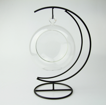 Cuier din oțel cu cadru în formă de lună - Formă geometrică, Stil pastoral, Turnare sub presiune