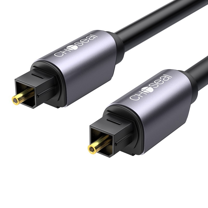 QS1106A Optikai szálas audió kábel - SPDIF digitális kimenet, 5.1 csatornás csatlakozás TV-hangprojektorhoz