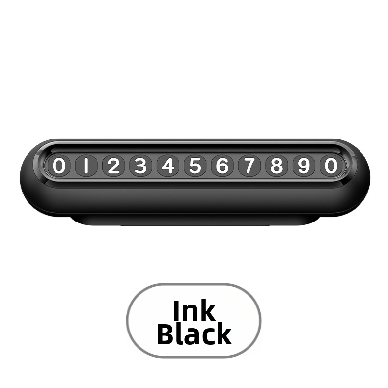 Pagaidu stāvvietas plāksne ar magnētisku stiprinājumu, modelis X07, materiāls plastmasa, izcelsme Shenzhen, logotipa druka pieejama