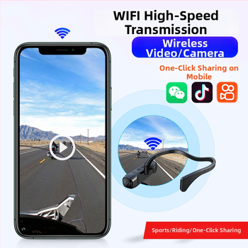 CIIC Vision S12-1 Galvai skirta sporto/nuotykių kamera, 120° pločio kampo objektyvas su 6 stiklais, 1080p, elektroninė stabilizacija, MicroSD kortelė