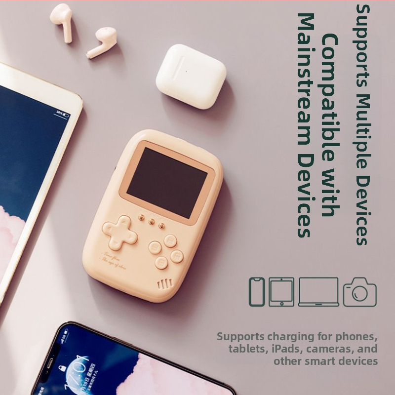 Prenosná herná konzola 500 v 1, powerbank 10 000 mAh, dvojitá funkcia, FC retro mini