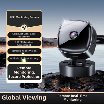 Iekštelpu WiFi novērošanas kamera ar platleņķa lēcu, 1080p, nakts redzamība, vadība caur mobilo lietotni
