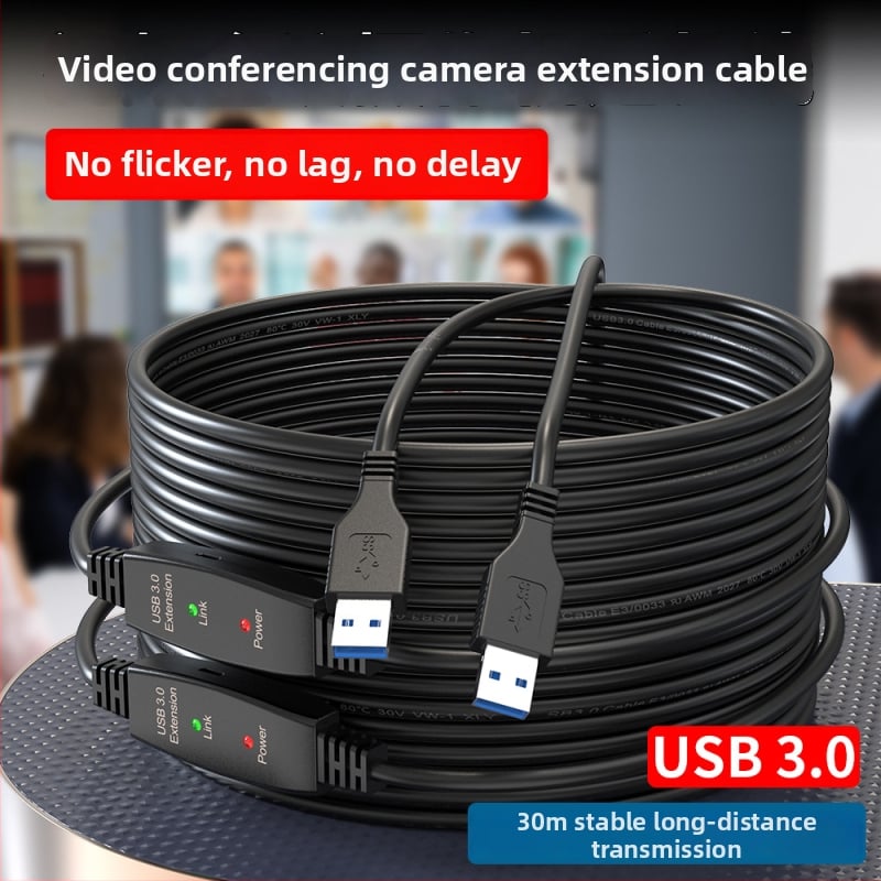 Καλώδιο επέκτασης USB 3.0 A-A για υπολογιστή, μοντέλο U3AA10, χαλκός χωρίς οξείδωση, συνδετήρες έγχυσης, καλώδιο προσαρμογής