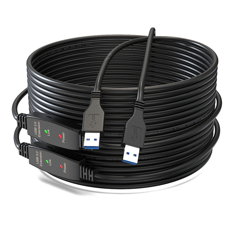 Καλώδιο επέκτασης USB 3.0 A-A για υπολογιστή, μοντέλο U3AA10, χαλκός χωρίς οξείδωση, συνδετήρες έγχυσης, καλώδιο προσαρμογής