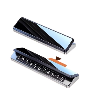 Elektronički model Ideal MEGA/L6/L7L8L9 – privremena tablica za parkiranje s brojem za automobil, unutarnja modifikacija, bez logotipa