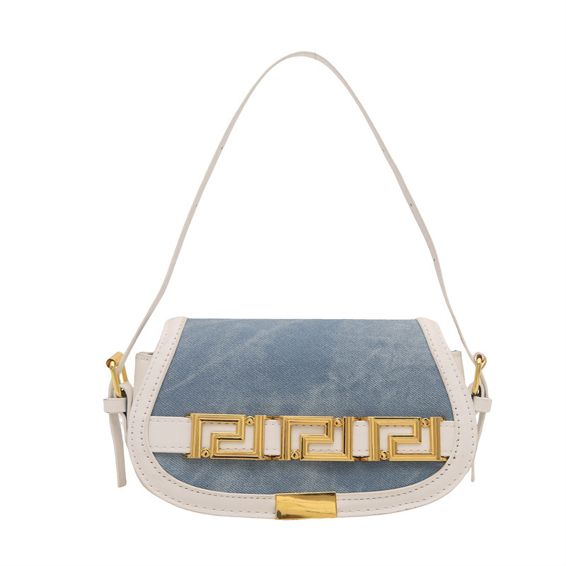 Geantă crossbody PU, formă pătrată orizontală, închidere cu capac, buzunar pentru documente