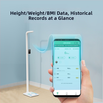 Išmanios elektroninės svarstyklės su ultragarso matavimu, Bluetooth ir balso pranešimais, BMI, modelis CP30C