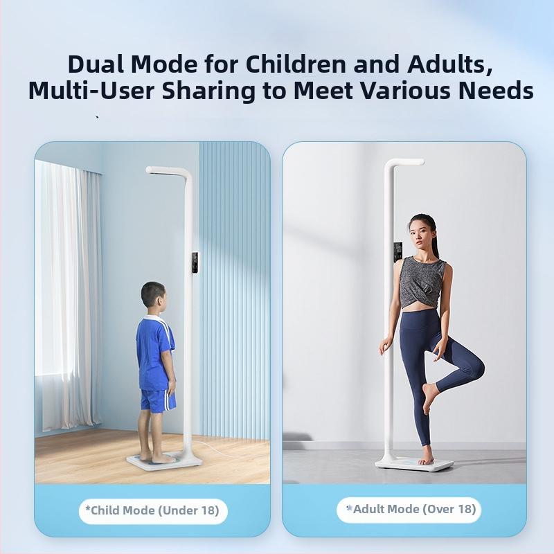 Nutikas elektrooniline kehakaal ultrasonilise mõõtmisega, Bluetooth ja hääle teavitus, BMI, mudel CP30C