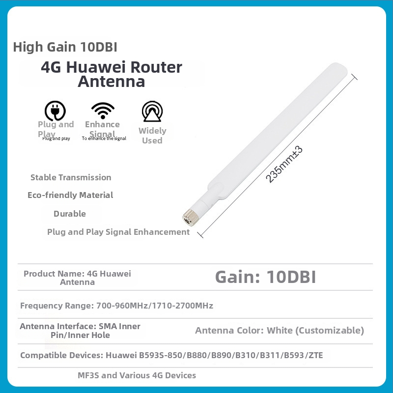 Huawei B315/B310 maršrutētāja antena – 4G LTE, augsts ieguvums, Liyan Communications