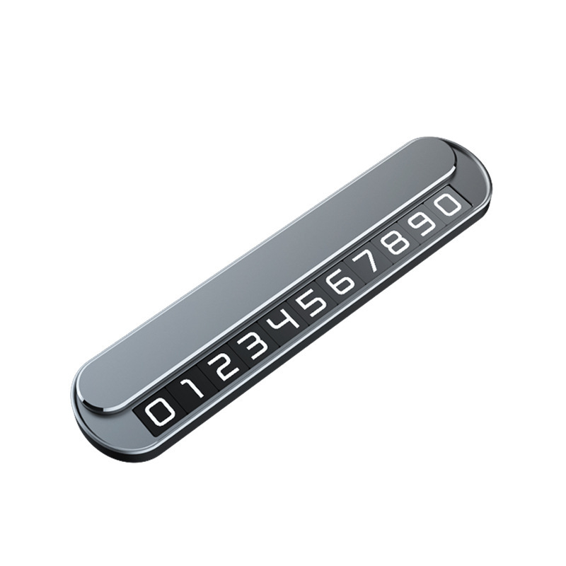 Скрит метален временен знак за паркиране (модел T4, Nabalu, възможност за печат на лого)