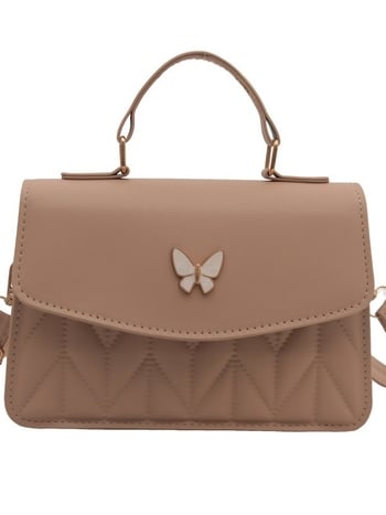 Kis négyzet alakú táska, utcai stílus, PU anyag, vízszintes négyzet alakú forma, cipzár, telefontok