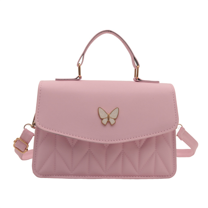 Kis négyzet alakú táska, utcai stílus, PU anyag, vízszintes négyzet alakú forma, cipzár, telefontok