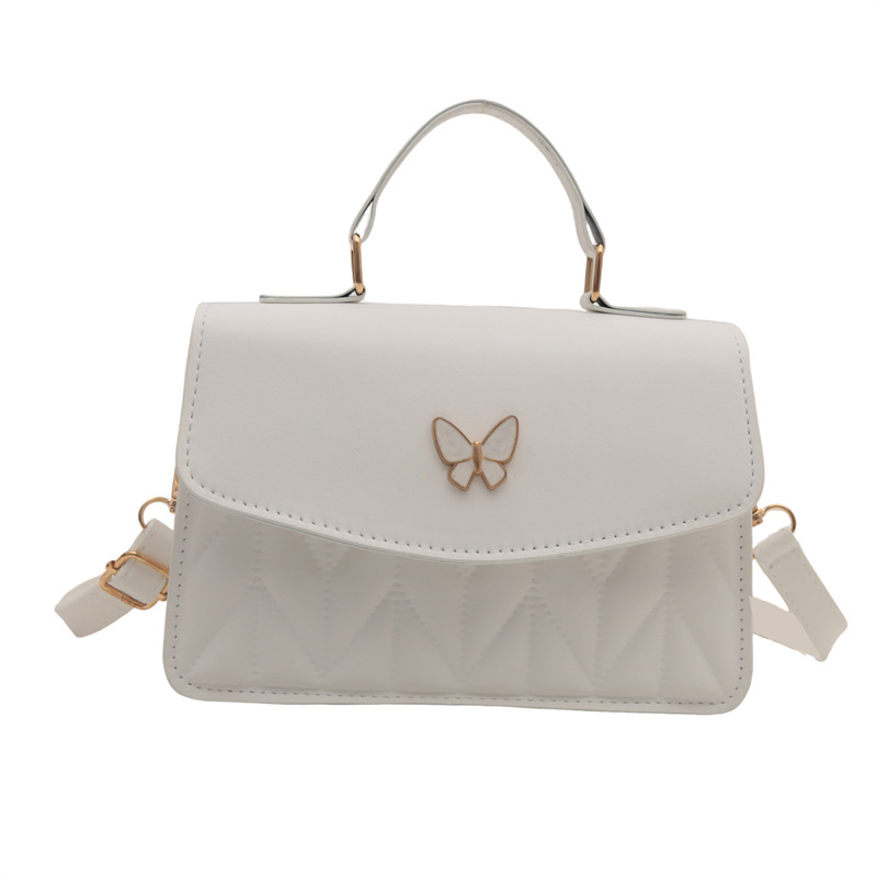 Kis négyzet alakú táska, utcai stílus, PU anyag, vízszintes négyzet alakú forma, cipzár, telefontok