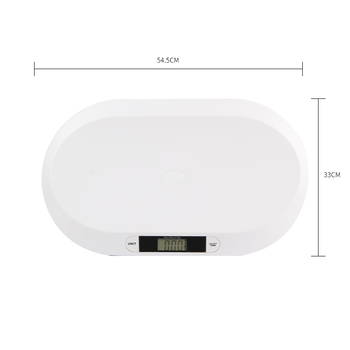 Βρεφική ζυγαριά οικιακής χρήσης, χωρητικότητα 20 kg, λειτουργεί με μπαταρίες 2xAAA