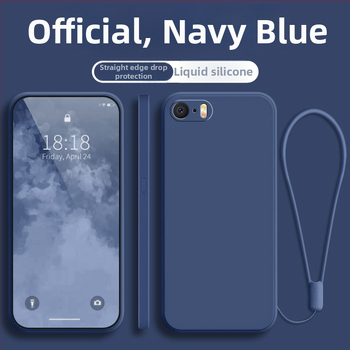 Tālruņa vāciņš iPhone SE sērijai, pilnīgs minimalistisks dizains, kritienu aizsardzība, karstā presēšana