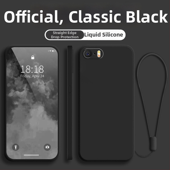 Tālruņa vāciņš iPhone SE sērijai, pilnīgs minimalistisks dizains, kritienu aizsardzība, karstā presēšana