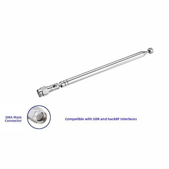 SMA stieples antena LimeSDR un HackRF – 40 MHz līdz 6 GHz, 50 Ω pretestība
