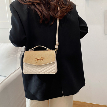 Crossbody táska — utcai stílus, PU anyag, vízszintes négyszögletes forma, mágneses zár, dokumentumtároló rekesz