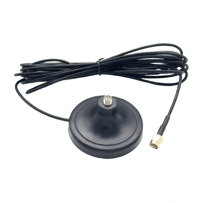 Antena Core Billion cu bază de ventuză pentru 4G, Wi‑Fi și GSM, cu cablu de prelungire (pentru router și placă de rețea)