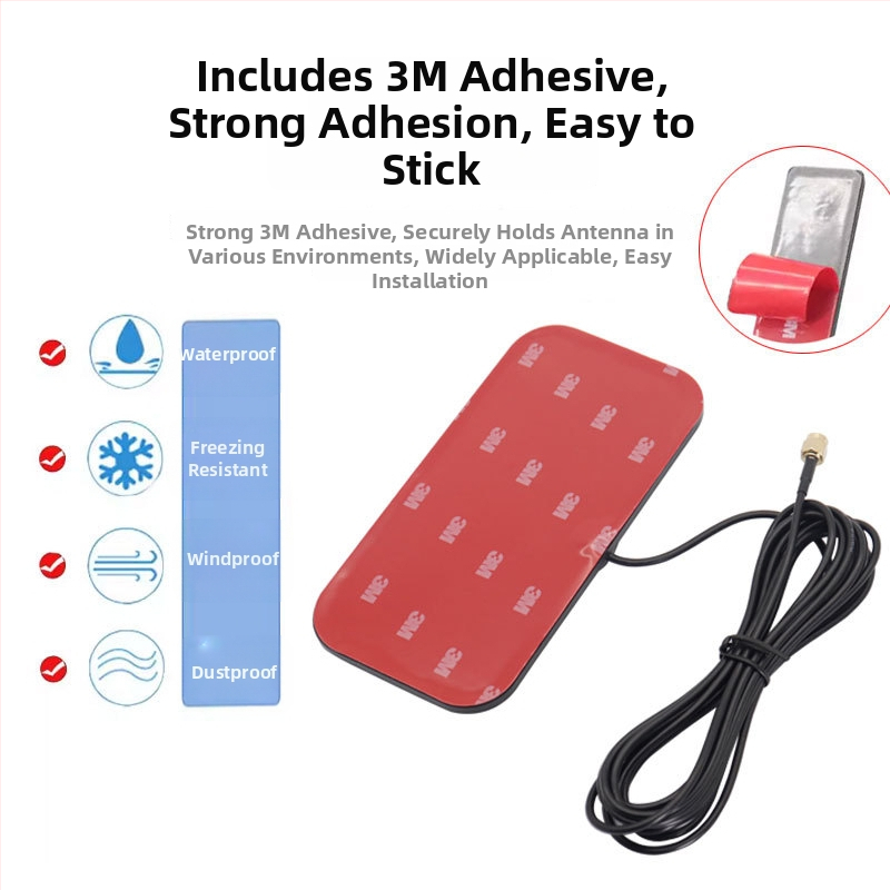 4G āra ūdensdroša omnidirekcijas patch antena ar SMA savienotāju, SWR ≤ 1.5 – Chenyuxin CYX-TP