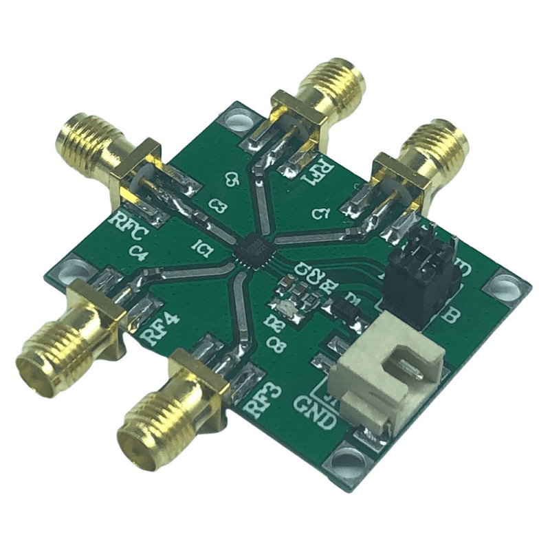 HMC7992 SP4T comutatoare din siliciu fără reflexie 0,1 GHz–6,0 GHz