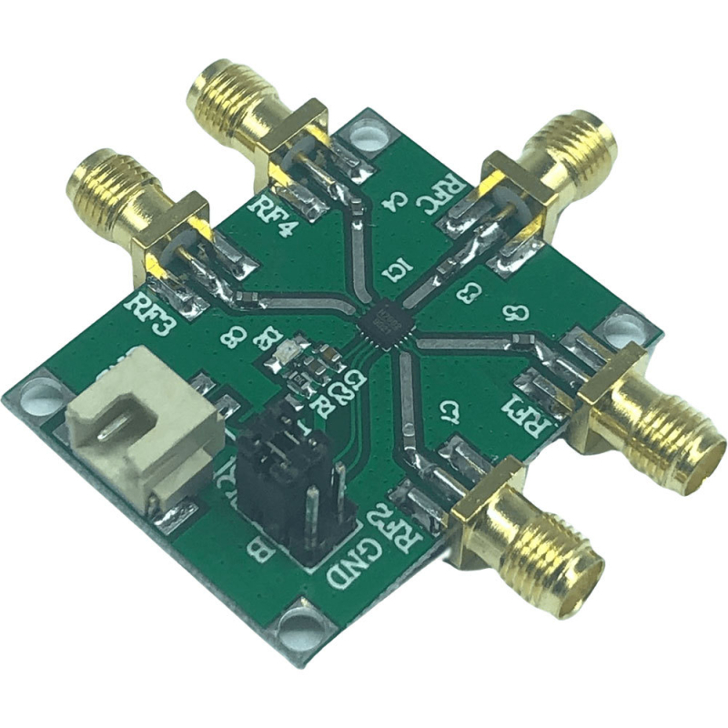 HMC7992 SP4T comutatoare din siliciu fără reflexie 0,1 GHz–6,0 GHz