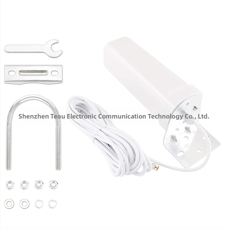 Ārējā omni-direkcijas antena ar dubultajiem SMA vīriešu savienotājiem, 3G/4G/5G/LTE, 50 Ω, 18 dBi, SWR ≤ 1,5