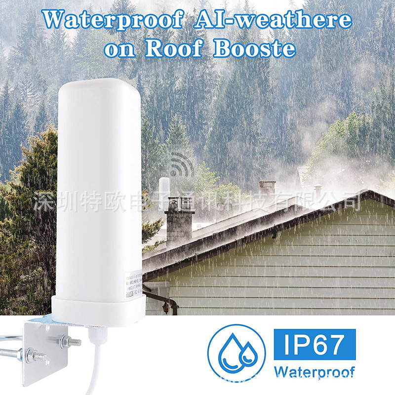 Antena Omni-direcțională exterioară, cu conectori SMA duali, 3G/4G/5G/LTE, 50 Ω, 18 dBi, SWR ≤ 1,5