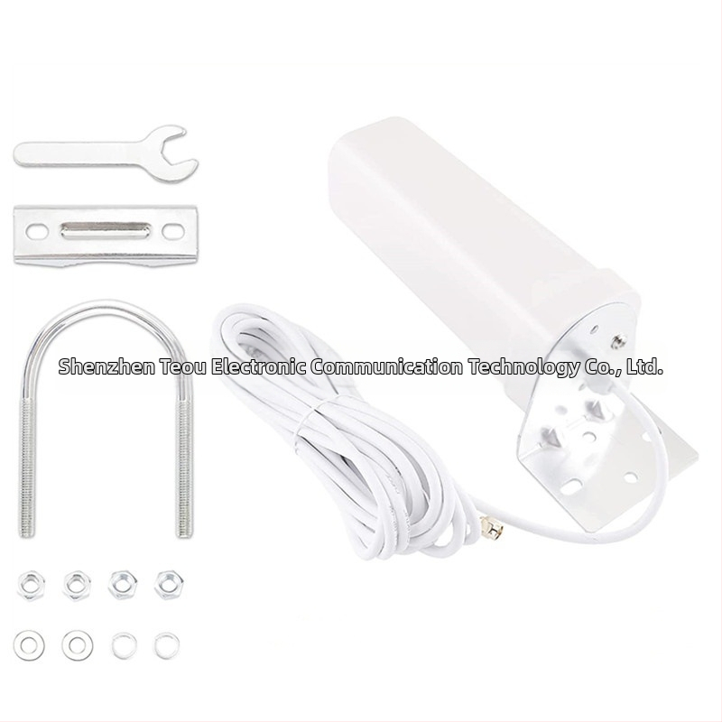 Ārējā omni-direkcijas antena ar dubultajiem SMA vīriešu savienotājiem, 3G/4G/5G/LTE, 50 Ω, 18 dBi, SWR ≤ 1,5