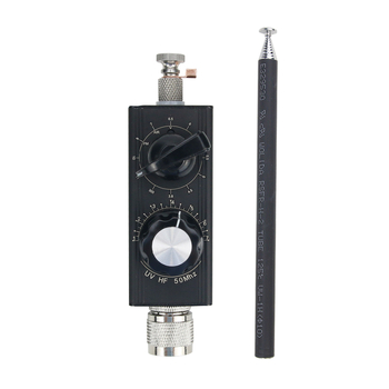 Antena Ham Mini 20W QRP pentru unde scurte, antenă cu bandă întreagă reglabilă, cu conector tip M