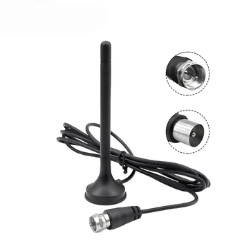 DVB-T2 TV antena, zemes viļņa uztvere, kompakts piesūcekņa stiprinājums, HD, modelis Ah-115