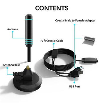 4K HD DTMB TV antena za digitalnu zemaljsku televiziju