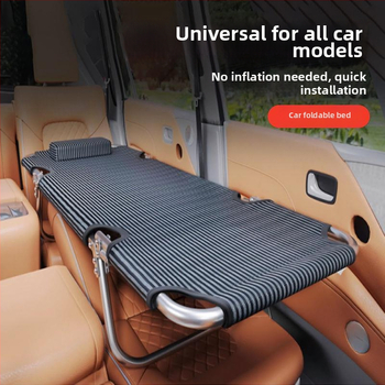 Universāls neizpūšams auto gulta priekš aizmugurējā sēdekļa, saliekamais ceļojumu guļvieta automašīnai (Modelis Hhyhe21n, Oxford audums)