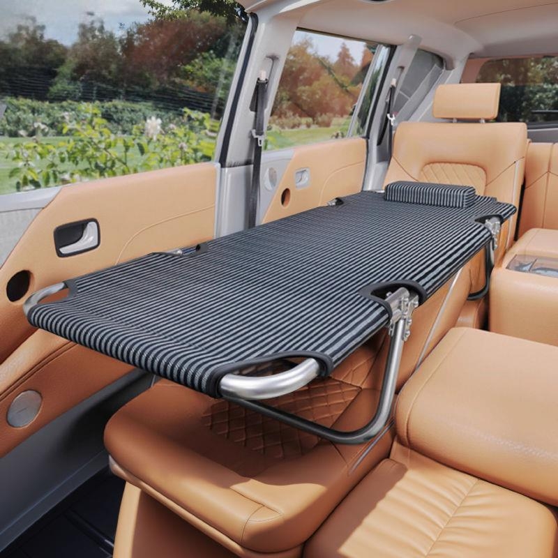 Universāls neizpūšams auto gulta priekš aizmugurējā sēdekļa, saliekamais ceļojumu guļvieta automašīnai (Modelis Hhyhe21n, Oxford audums)