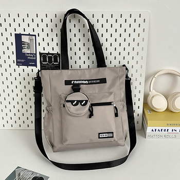 Skolas nodarbību mugursoma - neilons, ūdensnecaurlaidīga, ar poliestera pamušalu, samazina slodzi, universāla, jauniešu kampusa stils