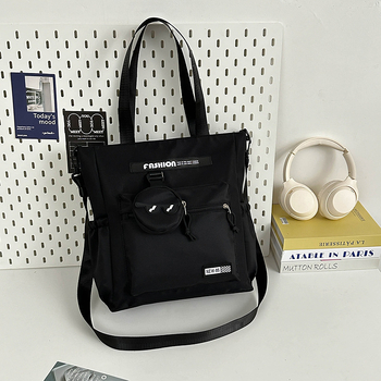 Skolas nodarbību mugursoma - neilons, ūdensnecaurlaidīga, ar poliestera pamušalu, samazina slodzi, universāla, jauniešu kampusa stils