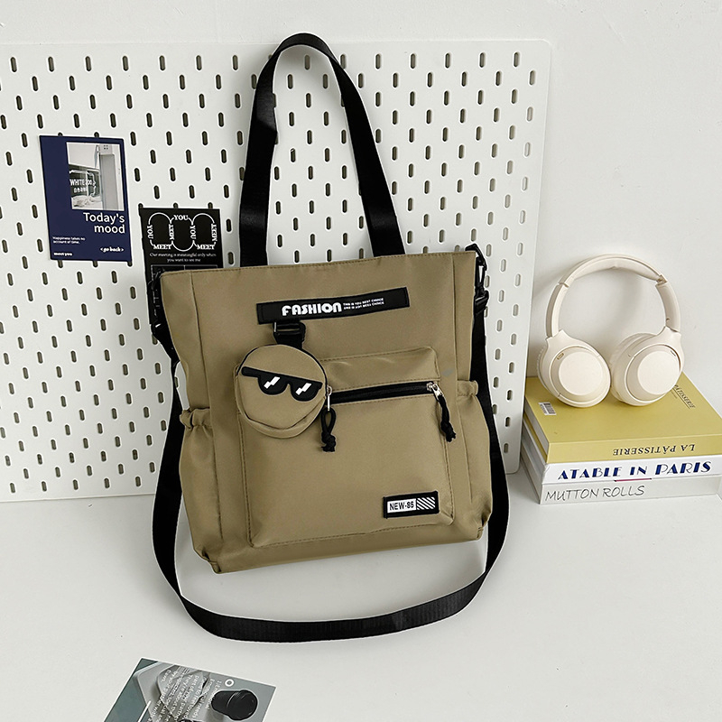 Skolas nodarbību mugursoma - neilons, ūdensnecaurlaidīga, ar poliestera pamušalu, samazina slodzi, universāla, jauniešu kampusa stils