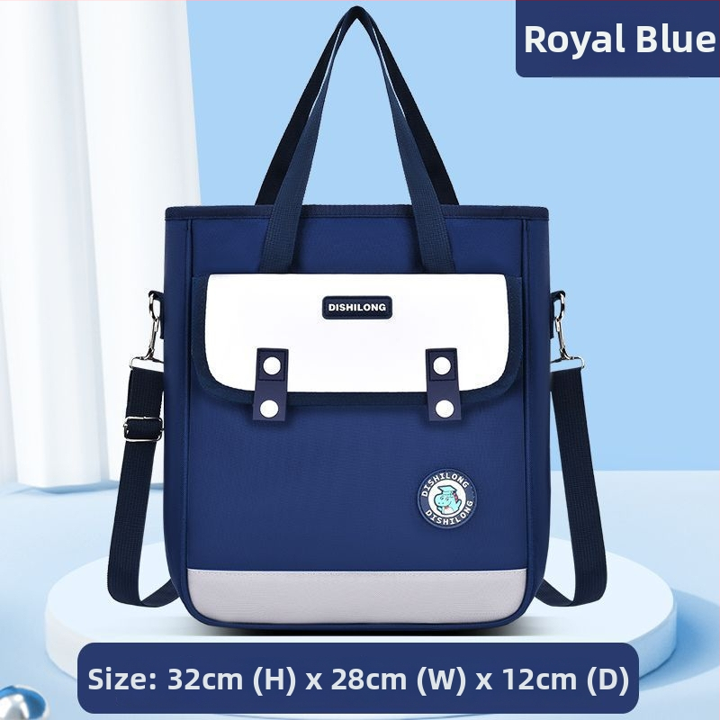 Nailona soma sākumskolas skolēniem, ūdensizturīga un ļoti viegla, iekšējā odere no poliestera, universāla crossbody somiņa ārpusskolas nodarbībām