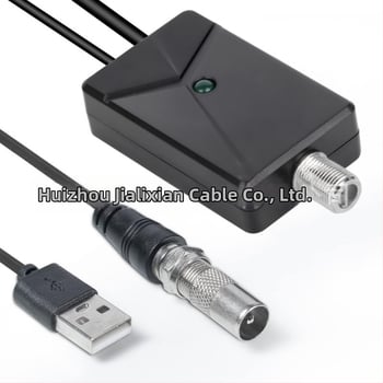 HDTV skaitmeninė televizijos antena signalo stiprintuvas – stereo stiprinimas Europos ir Amerikos antenoms